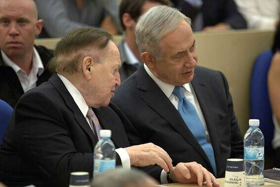 ראש הממשלה נתניהו ושלדון אדלסון // צילום: אילן אסייג