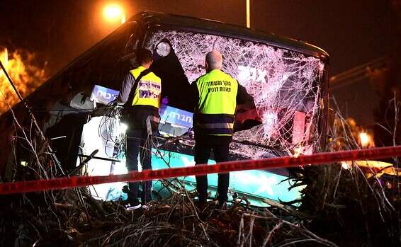 זירת התאונה // צילום ארכיון: יוסי זליגר