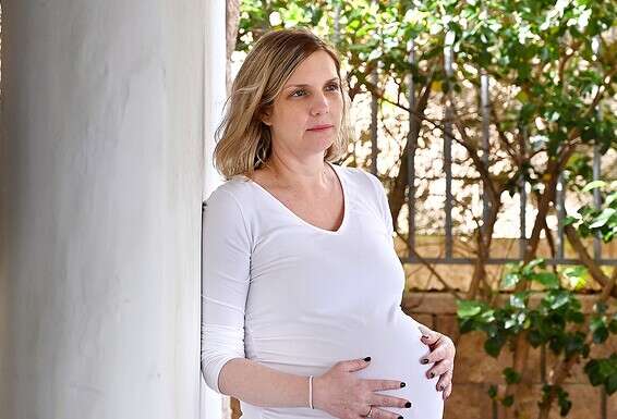 מאיה לב. "אחרי הלידה אתחסן. אני בעד חיסונים" // צילום: אפרת אשל