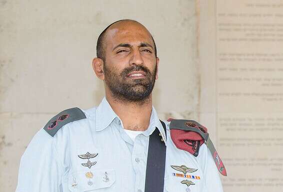 אל"מ תלם חזן // צילום: אייל מרגולין/ג'יני