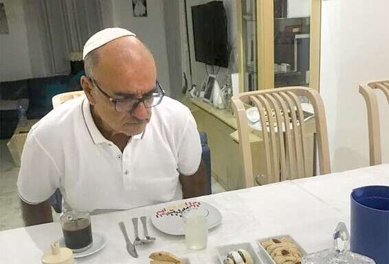 ברמי. "ישבנו שנינו לשולחן החג. לראשונה מאז נולדו הילדים, היינו לבד"