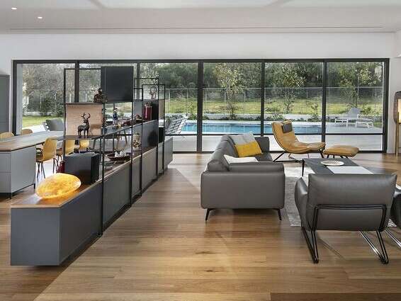 תכנון ועיצוב: אדריכל איציק ניב. ריהוט: אליתה ליוינג // צילום: אלעד גונן