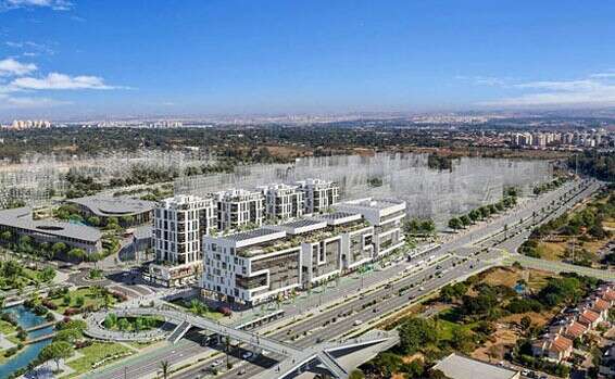 אונו סנטר. מסחר, מגורים ומשרדים  // הדמיה: סטודיו לומו