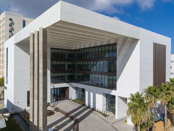 הקמת בית המשפט בחדרה // צילום: באדיבות סולל בונה