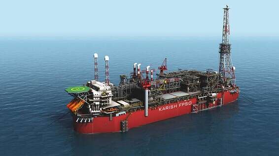 אסדת הגז כריש // צילום: אלביט מערכות