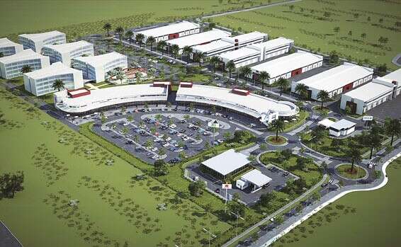 107 דונם של הייטק, משרדים, מסחר ולוגיסטיקה // הדמיה: יח"צ