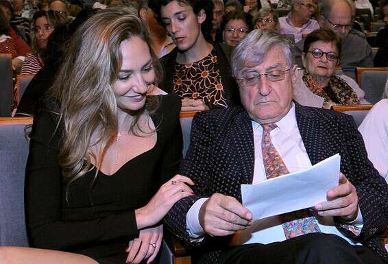 "אני מכיר אותה אחרת ממה שמכירים ב'מאסטר שף'". עם בתו מיכל אנסקי צילום: קוקו