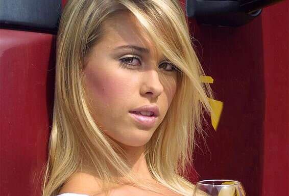 בפרסומת ליין, ב-2002. "רציתי להיות הכי רזה שיש" // צילום: קוקו