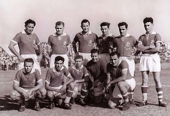  הפועל תל אביב ב-1950 // צילום: לע"מ