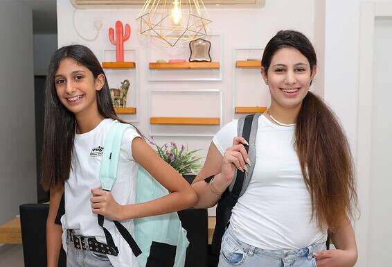 לונה ומיה חדריה // צילום: לירון מולדובן