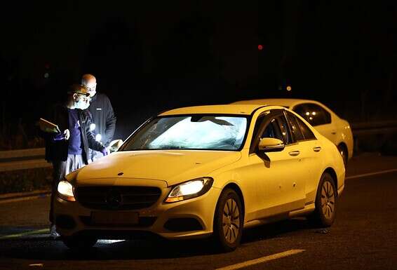 הרכב שבו נורו אחמד ומוחמד שרקיה // צילום: מישל דוט קום