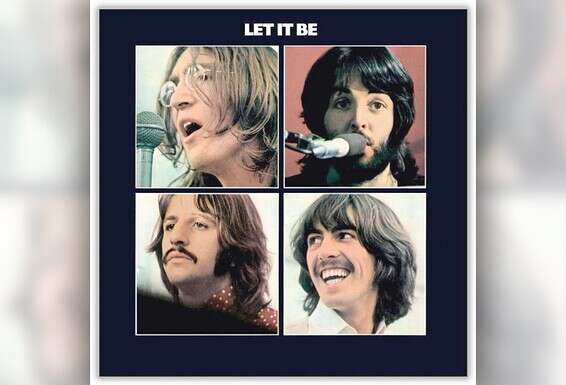 עטיפת האלבום LET IT BE