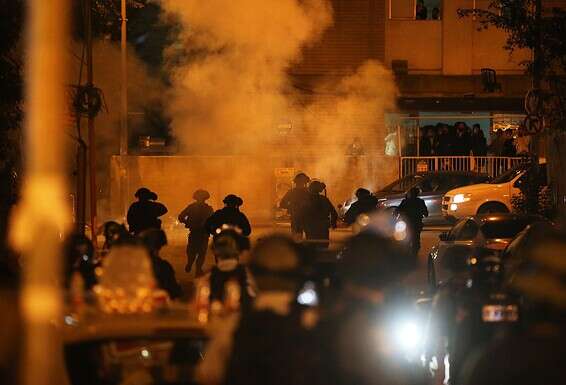 "מדובר בשוליים של השוליים". עימותים בין תושבים לשוטרים בבני ברק, בשבוע שעבר