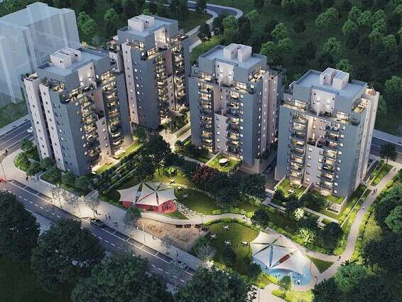 אזורים בשכונת נרקיסים בראשון לציון // הדמיה: 3Dvision