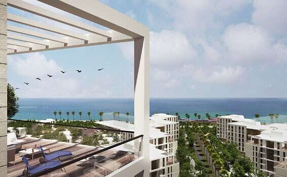 אכזיב על הים של צמח המרמן ואלקטרה מגורים // הדמיה: סטודיו 84