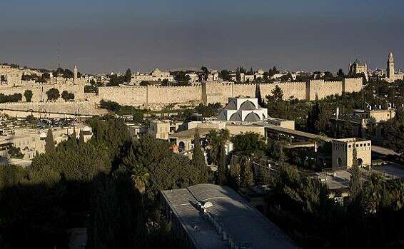 נוף מפרויקט קינג דיויד רזידנס בירושלים של החברות אזורים ובני נחמיה // צילום: אילן נחום