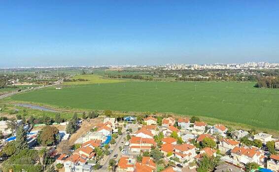 הנוף הנשקף בפרויקט אלמוג יבנה של קבוצת אלמוג // צילום: קבוצת אלמוג