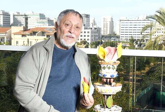 "כל החיים אהבתי ליצור". אלי אלראט // צילום: יוסי זליגר