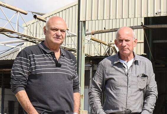 לנדאו ועודד גלזר // צילום: יוסי זליגר