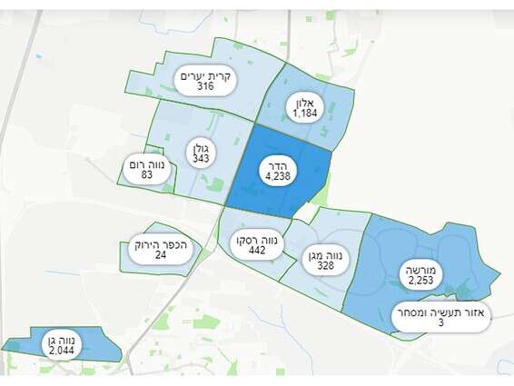 : חיפוש דירות 4 חדרים בשכונות השונות // צילום: מערכת yzer