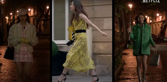 אין לה כסף, אבל היא מחליפה בגדים כל סצנה // צילום מסך