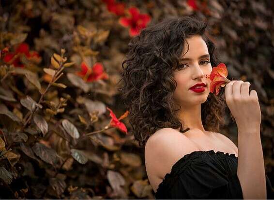 תמונת הביקיני אמנם ירדה, אבל זו יפה לא פחות. קורין גדעון // צילום: פיני סילוק