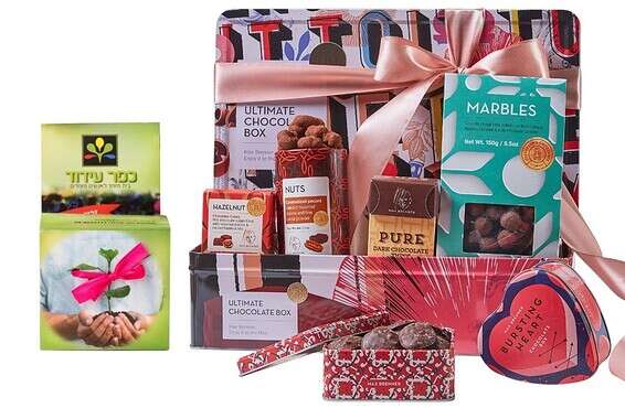 מארז ט"ו בשבט של מקס ברנר // צילום: יח"צ