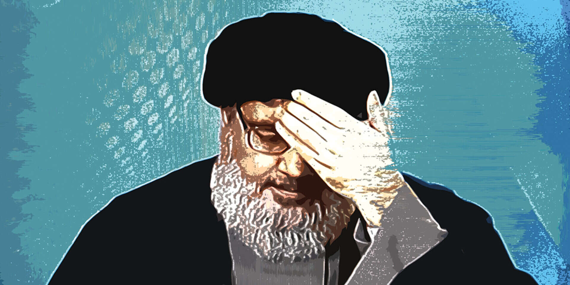 "הרבה יותר עייף והרבה
יותר מוטרד". נסראללה ,
