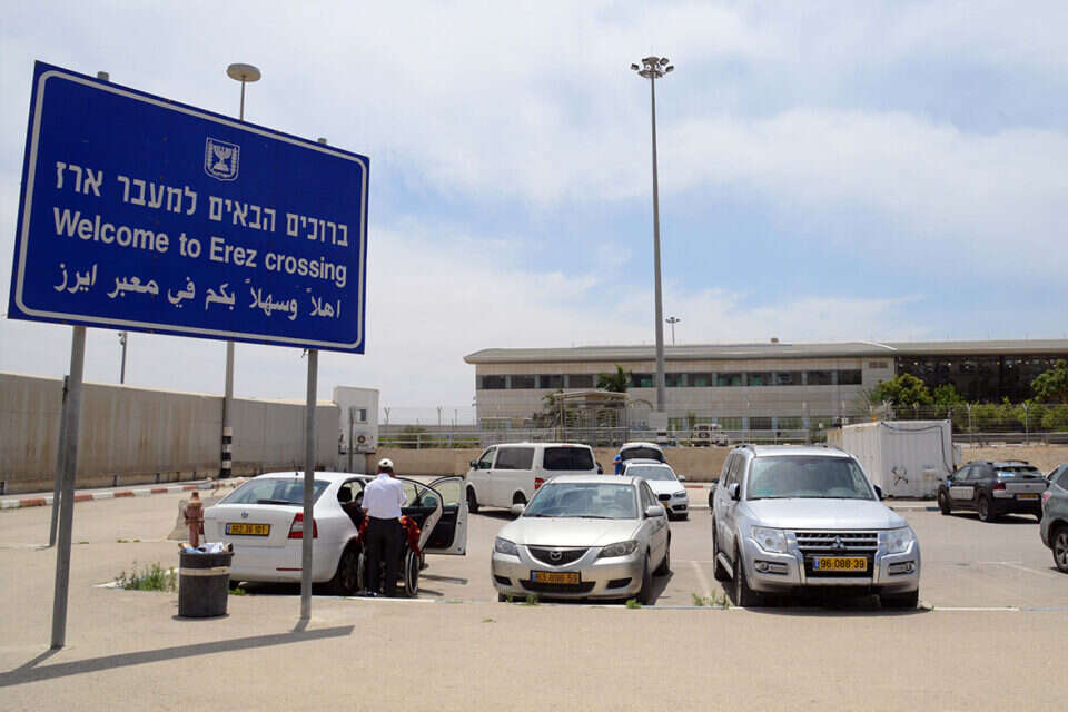 מעבר ארז ברצועת עזה , דודו גרינשפן, ארכיון