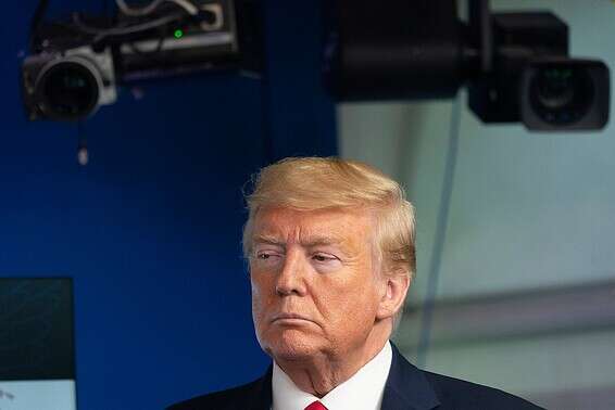 חזק בכלכלה, הנשיא טראמפ // צילום: אי.פי.איי