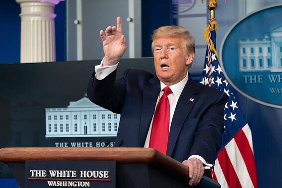 נשיא ארצות הברית, דונלד טראמפ // צילום: איי.פי