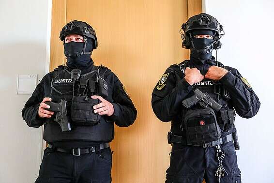 לא נכנסו לרשימה. יחידת הקומנדו הגרמנית // צילום: EPA