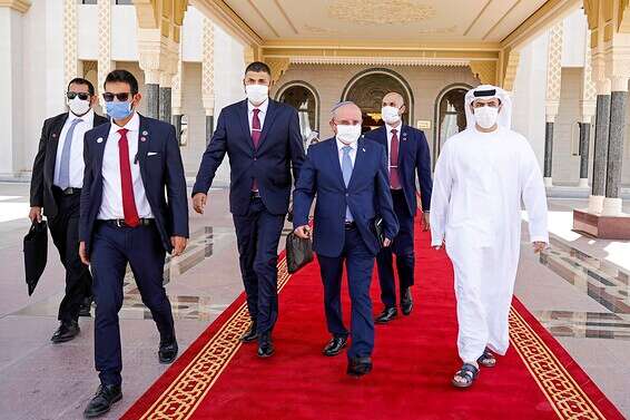 המשלחת הישראלית לאמירויות באבו דאבי //צילום: אי.פי.אי