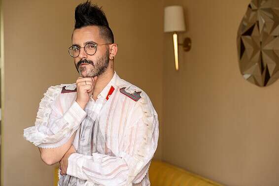 "חושבים שיש לנו בחירה חופשית, אבל אין באמת". אוהד שרגאי // צילום: אורית פניני