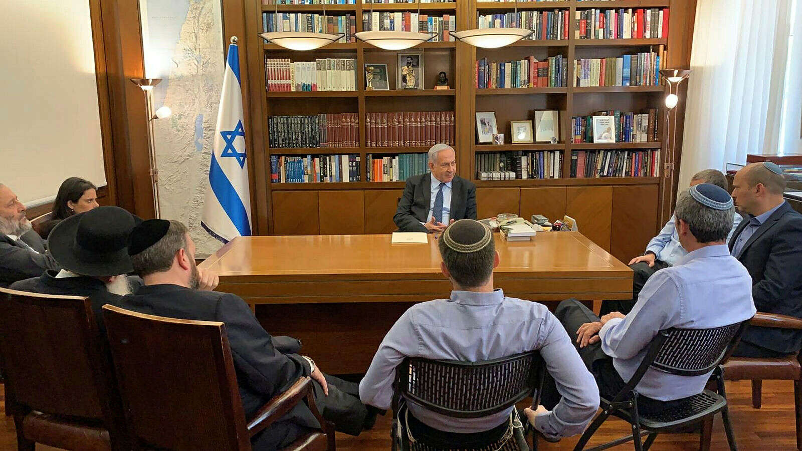 ראשי מפלגות הימין עם גיבושו של גוש הימין בבחירות ספטמבר 2019 ,