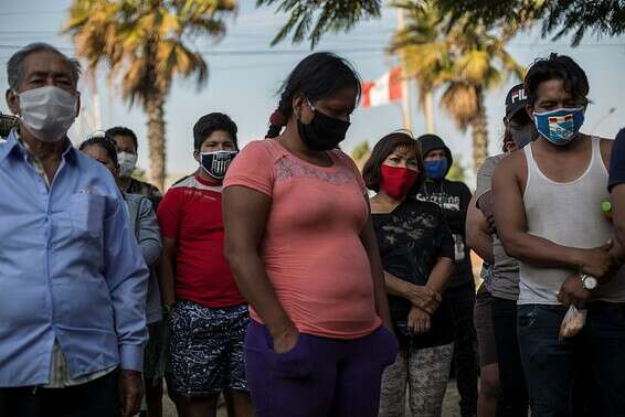 הקורונה מתפשטת גם בפרו // צילום: איי.פי