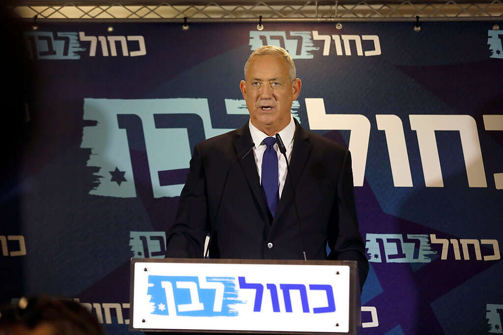 בני גנץ // צילום: גדעון מרקוביץ' ,