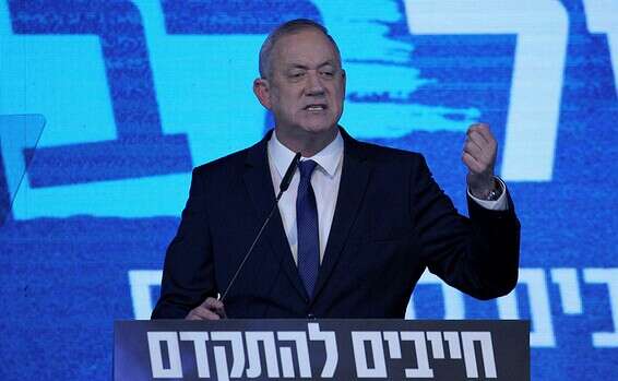 יו"ר כחול לבן בני גנץ // צילום: קוקו // יו"ר כחול לבן בני גנץ // צילום: קוקו ,