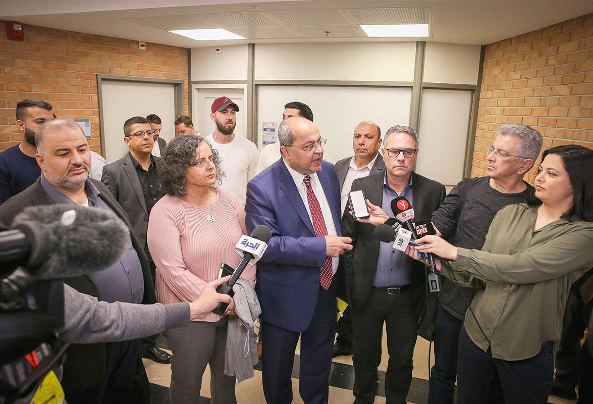 אילצו את גנץ להיפגש עם כל הרשימה. חברי הרשימה המשותפת // צילום: אורן בן חקון // אילצו את גנץ להיפגש עם כל הרשימה. חברי הרשימה המשותפת ,