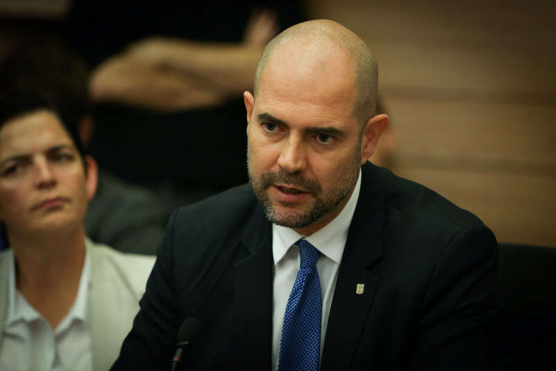 שר המשפטים אוחנה הכריז על מצב חירום בבתי המשפט // צילום: אורן בן חקון ,