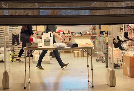 הכנות בדיזינגוף סנטר // צילום ארכיון: גדעון מרקוביץ'