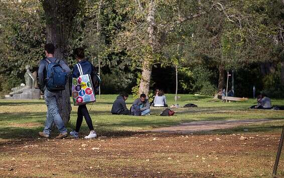 הסטודנטים דורשים הקלות // צילום ארכיון: אורן בן חקון