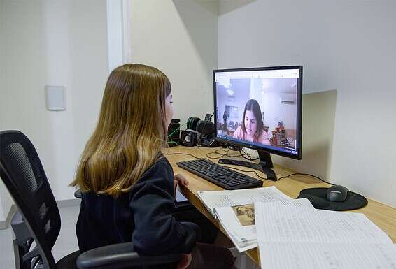 לומדים מרחוק. עדיין אין פתרון // צילום ארכיון: אייל מרגולין/ג'יני