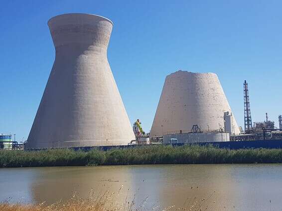 הארובה לאחר שצנחה // צילום: איחוד והצלה כרמל