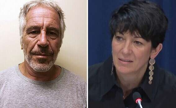 גיליין מקסוול וג'פרי אפשטיין// צילום: איי.פי