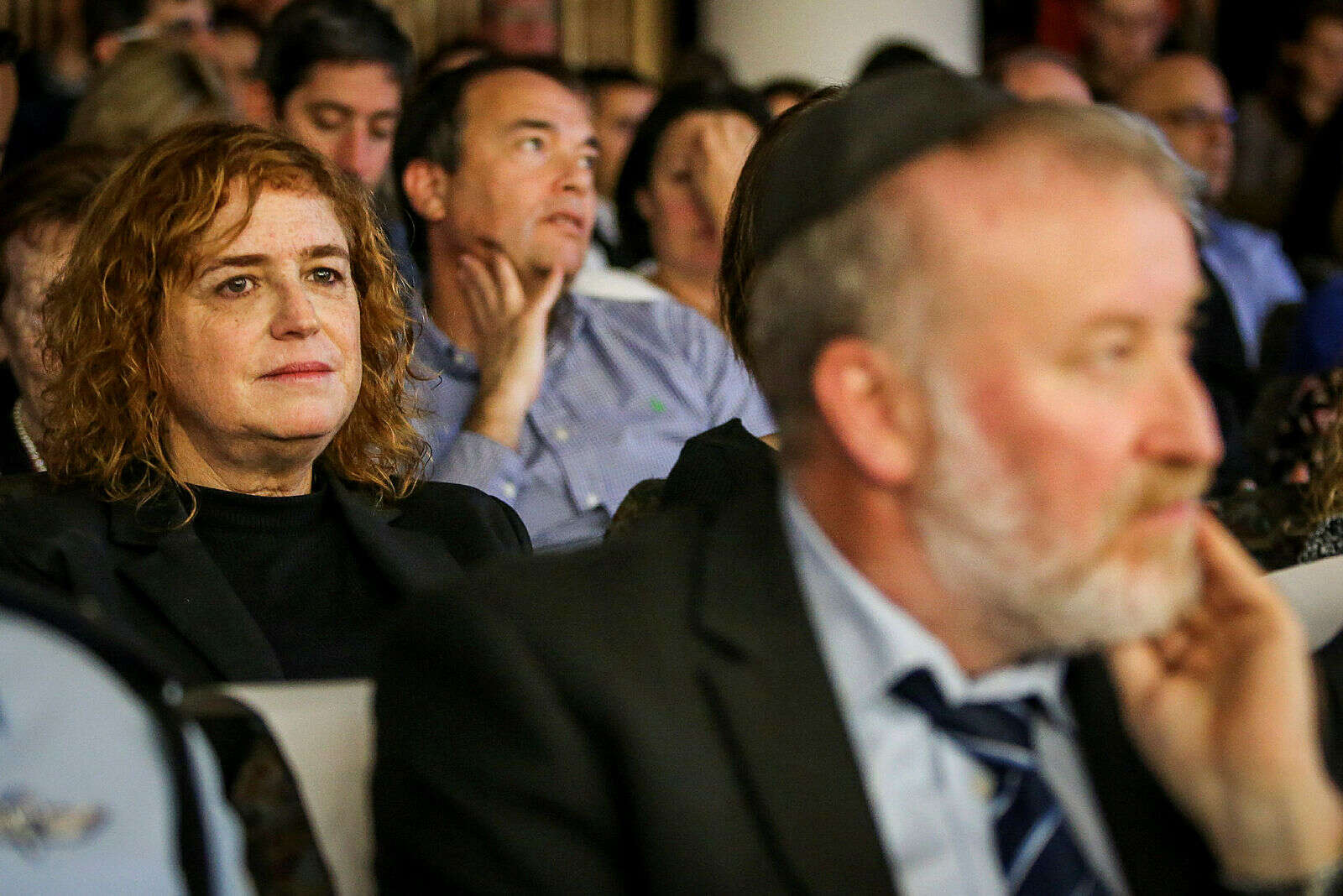 אביחי מנדלבליט (מקדימה) וליאת בן ארי // אביחי מנדלבליט (מקדימה) וליאת בן ארי ,