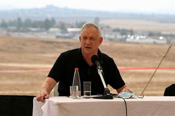 שר הביטחון גנץ // צילום: אריאל חרמוני, משרד הביטחון