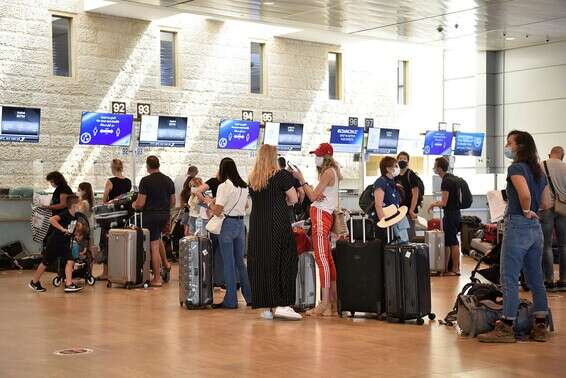 נתב"ג, לפני סגר ראש השנה // צילום: יוסי זליגר