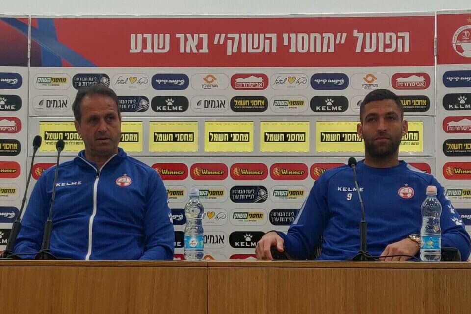 רוני לוי ואיתי שכטר. הפועל ב"ש מתכוננת  לק"ש , עוזי ניסים