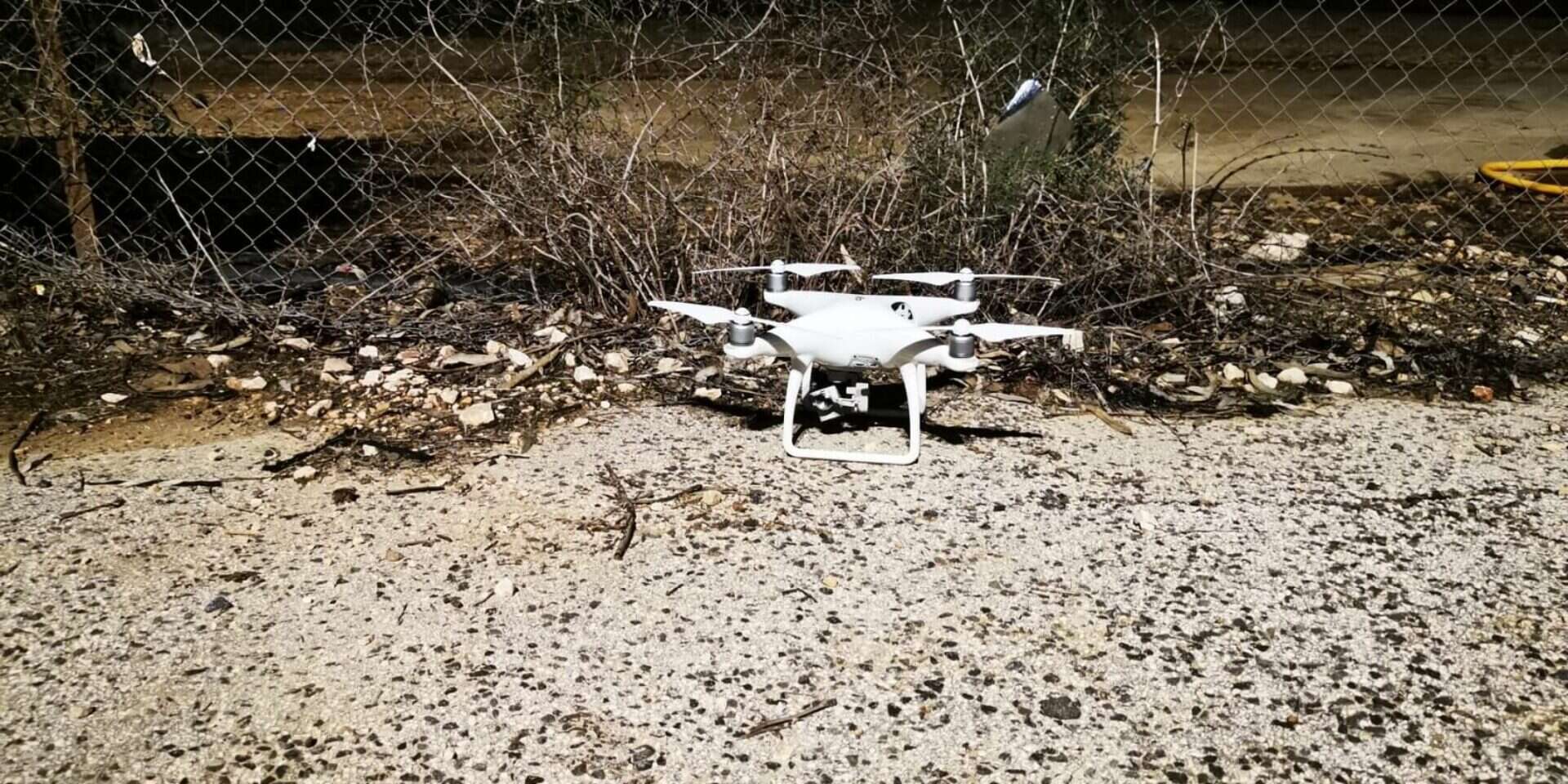צה"ל הפיל רחפן של חיזבאללה ליד הגבול הצפוני , ארכיון: דובר צה"ל